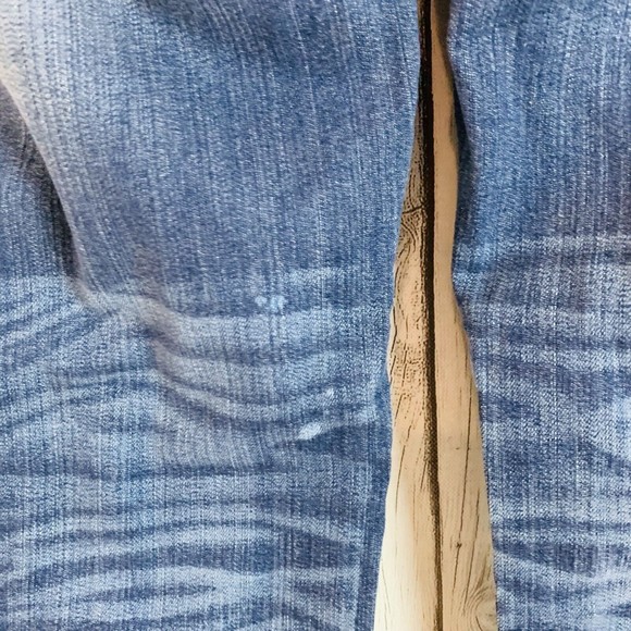 Womens ROCK 47 Wrangler Low Rise Embroidered Medium Wash Blue Jeans Size 11/12 - Picture 9 of 13